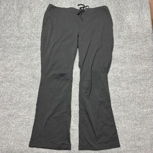 Columbia Pants Womens 18W Black Rain Lightweight Stretch Drawstring Waist